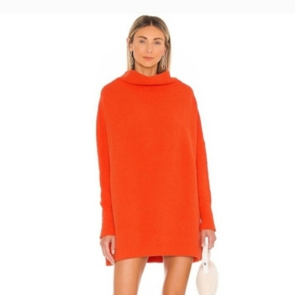 Free People Ottoman Slouchy Tunic Sweater Dress Size XS